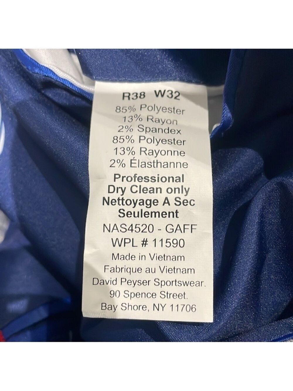 Nautica Men’s Modern Fit 2 Piece Stretch Suit Jacket in Classic Grey/Blue - NWT - Picture 3 of 5